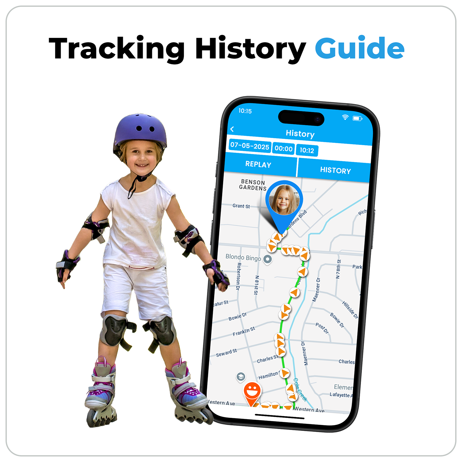 Emojikidz Tracking History Steps Tutorial Video