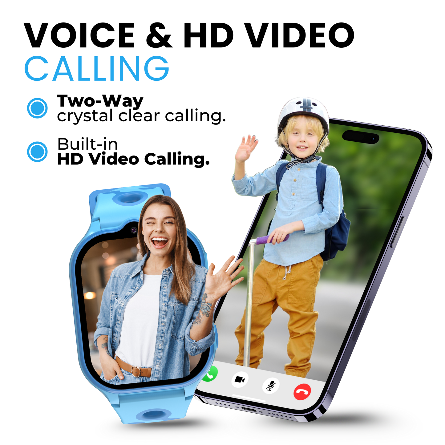Emojikidz Smart Watch Phone with GPS Monitoring For Kids