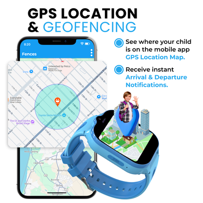 Emojikidz Smart Watch Phone with GPS Monitoring For Kids