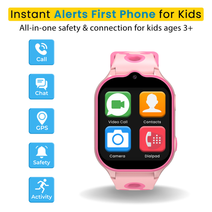 Emojikidz Smart Watch Phone with GPS Monitoring For Kids